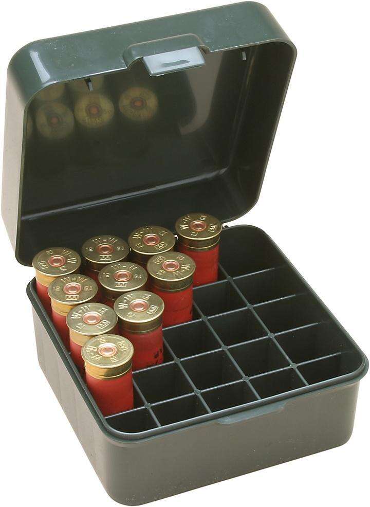 Misc. Accessories MTM Case Gard Ready Series MTM SHOTSHELL BOX 25 RD FLIP-TOP 10 12 GAUGE UP TO 3.5" FOREST GREEN